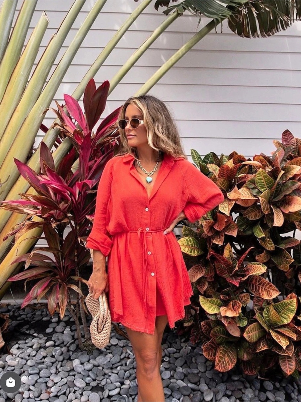 Vici Wave Whisper Long Sleeve Romper with button up Shirt NWOT Lrg